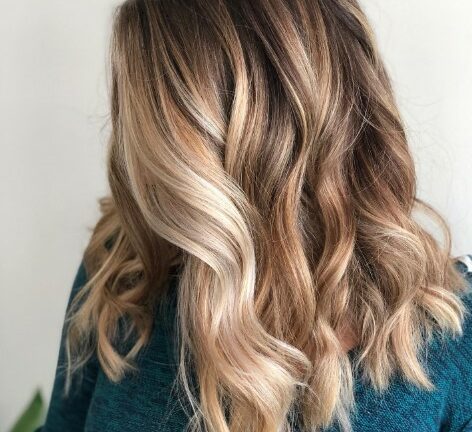 How long after balayage to wash hair